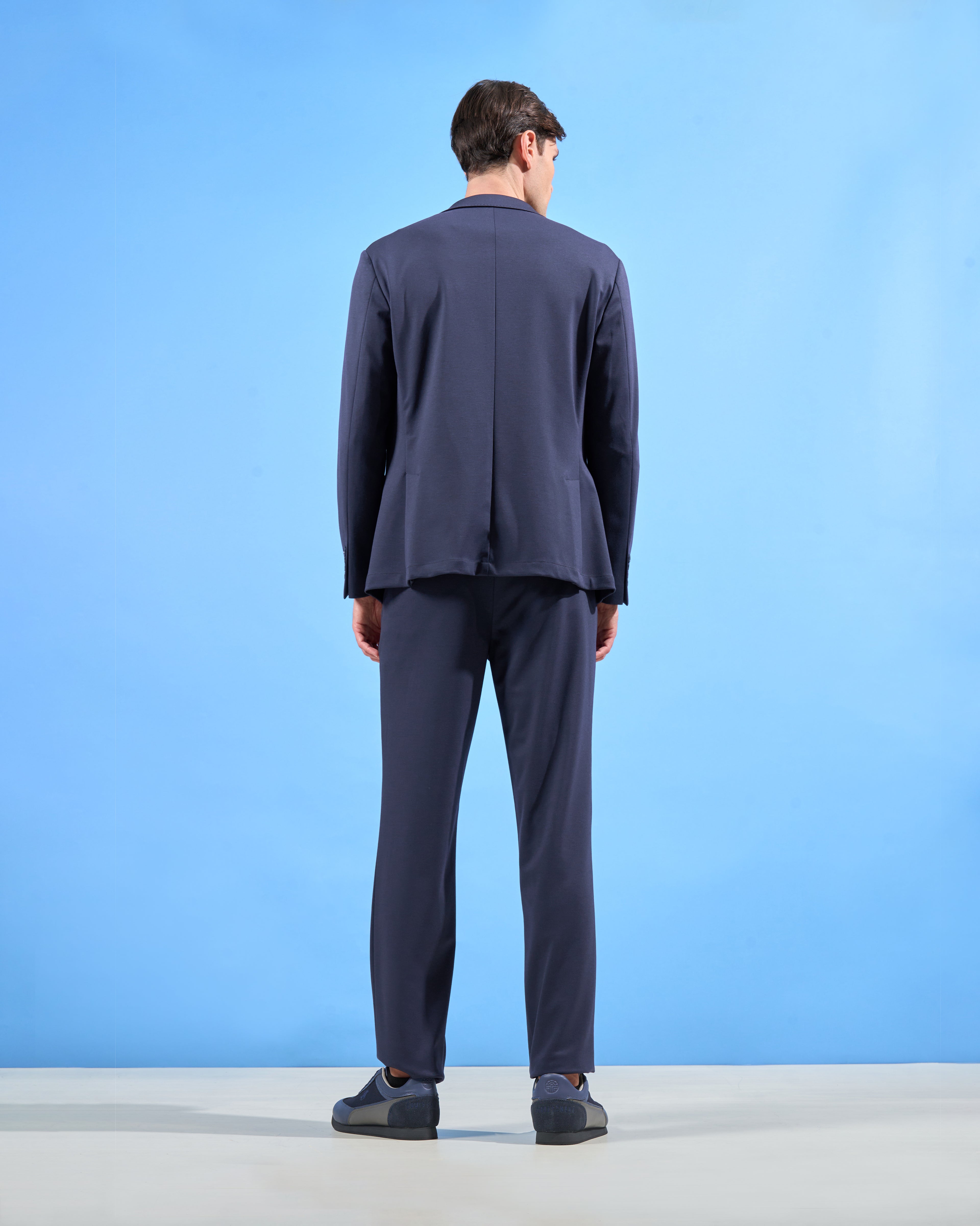 Tailored Knitted Slim Fit Suit