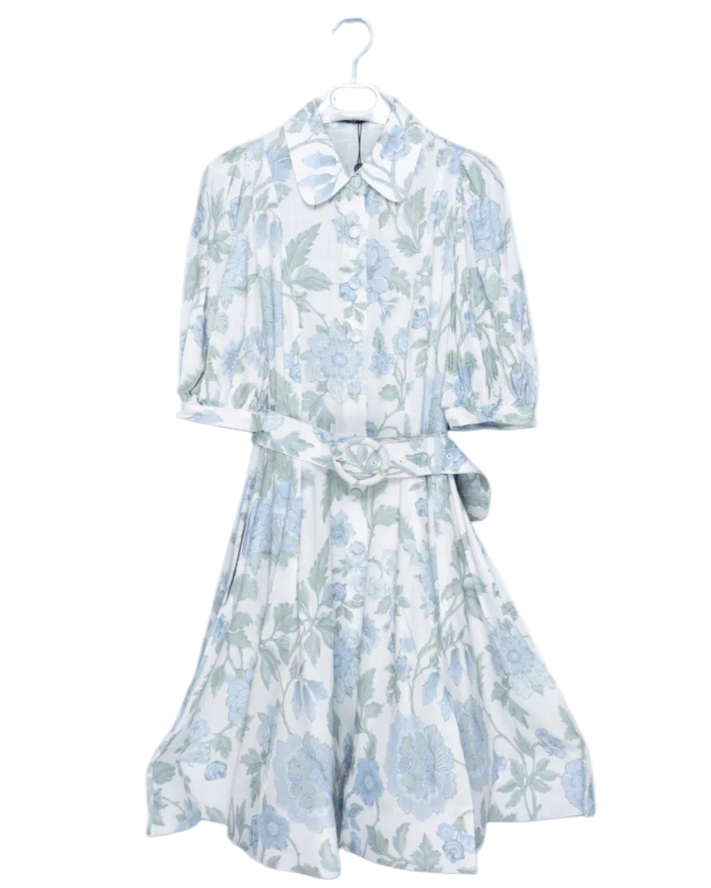 370-01 Ladies Linen Dress : 370-01 ADA 8006